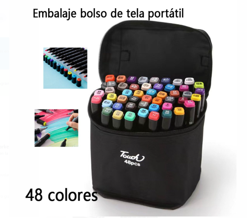 Bolso Tela Portatil 48 Colores