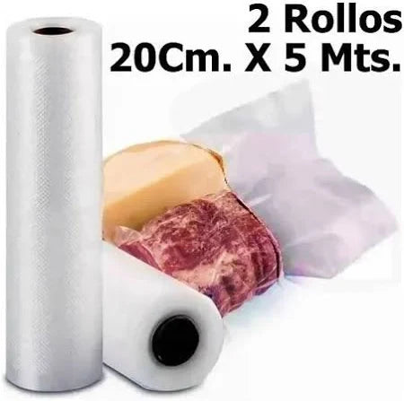 Rollo de bolsas al vacio 20cmx5metro